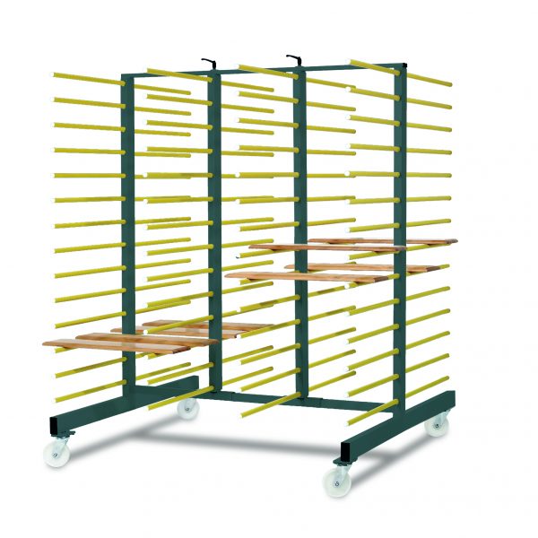 DOUBLE SIDED MOBILE DRYING RACK (700SW-DBL)