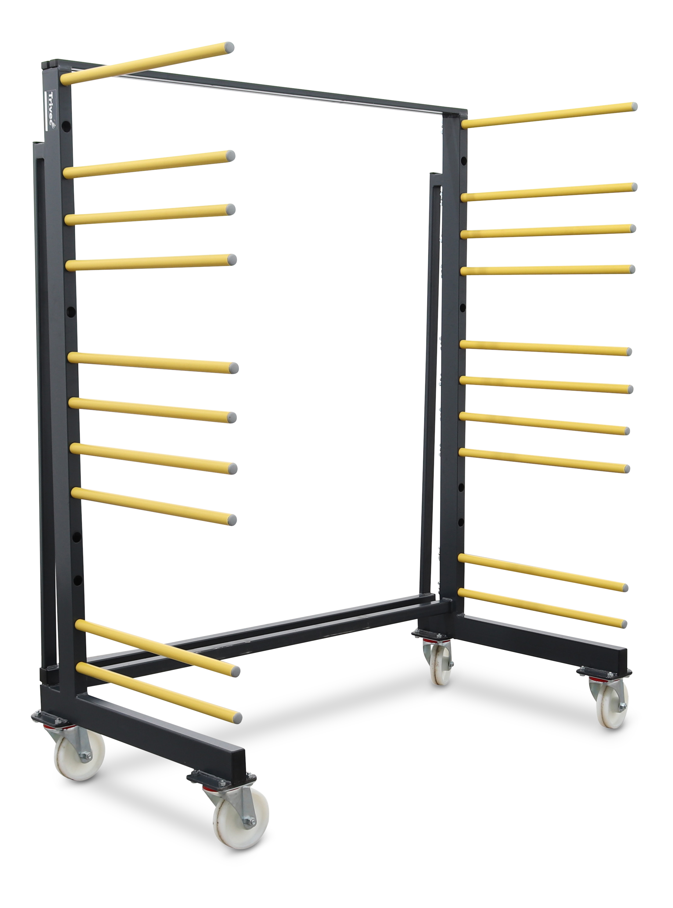 VEC400B-DET (9) Mobile drying rack heavy weight