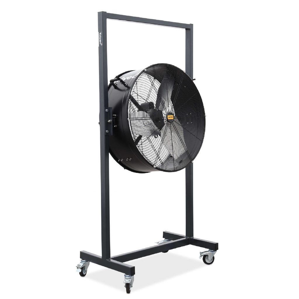 Trolley Radiator Fan Fan Trolley - Trivec Paint Solutions